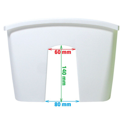 Truhlík květináč na balkonové zábradlí Crown 240